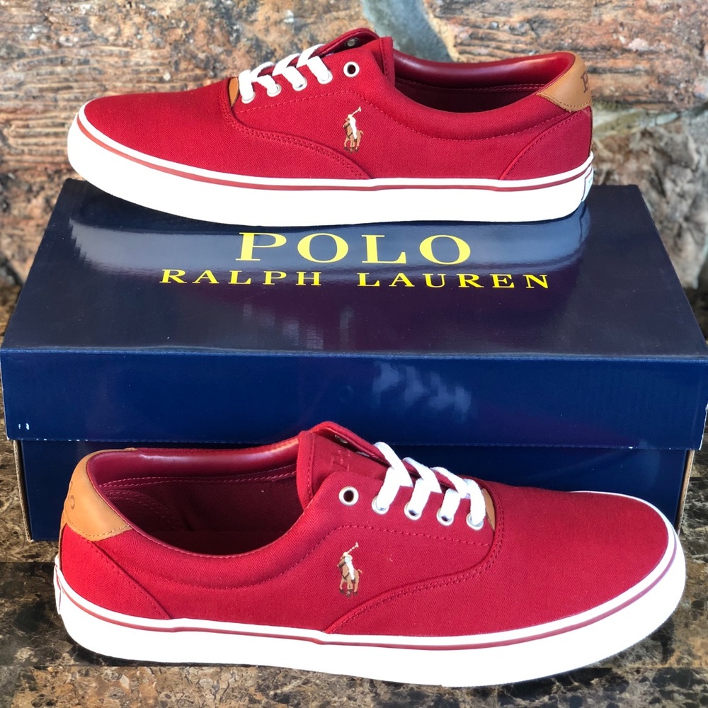NEW  Polo Ralph Lauren  Thorton Herringbone shoes - Picture 7 of 13
